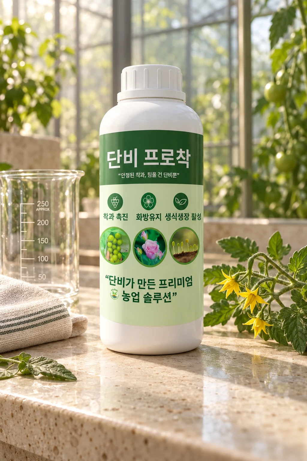 프로착 제품과 계량 도구
